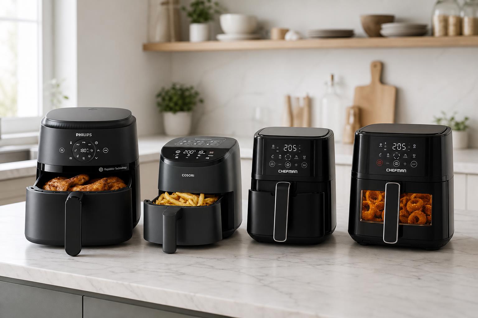 Beste Airfryer für kleine Küchen 2026: 6 kompakte Modelle, die nicht die ganze Arbeitsplatte belegen.