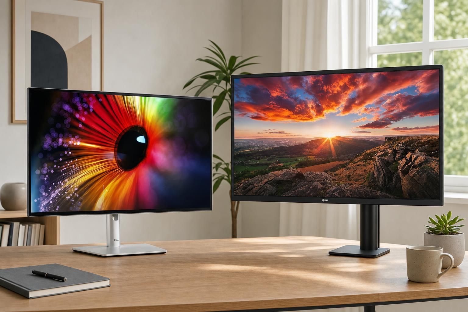Dell U2724D UltraSharp vs. LG Ultrafine Ergo 32UN880K-B (2026): Wer ist der bessere Monitor fürs Homeoffice?