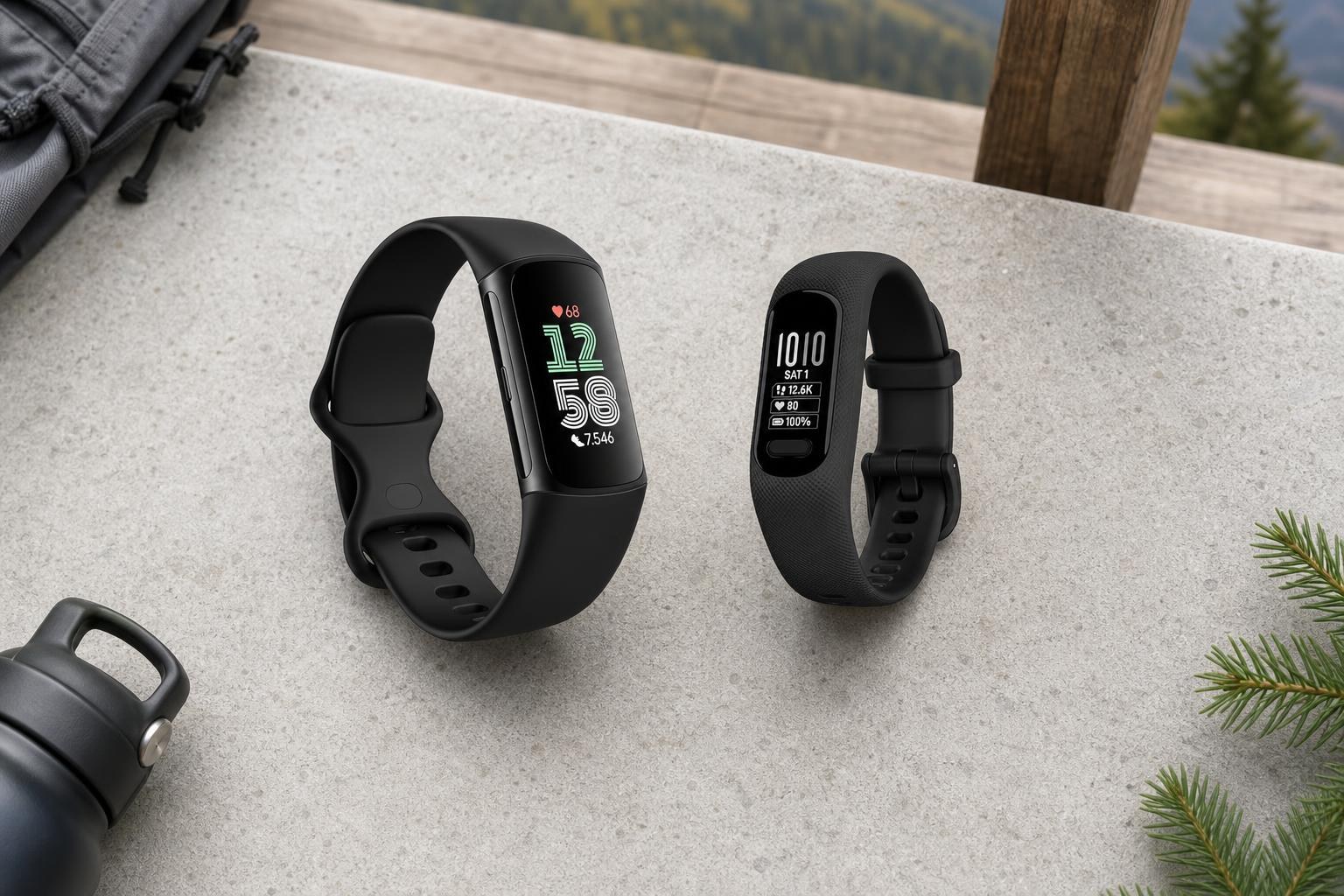 Fitbit Charge 6 vs. Garmin vívosmart 5 (2026): Wer ist der bessere Fitness-Tracker am Handgelenk?