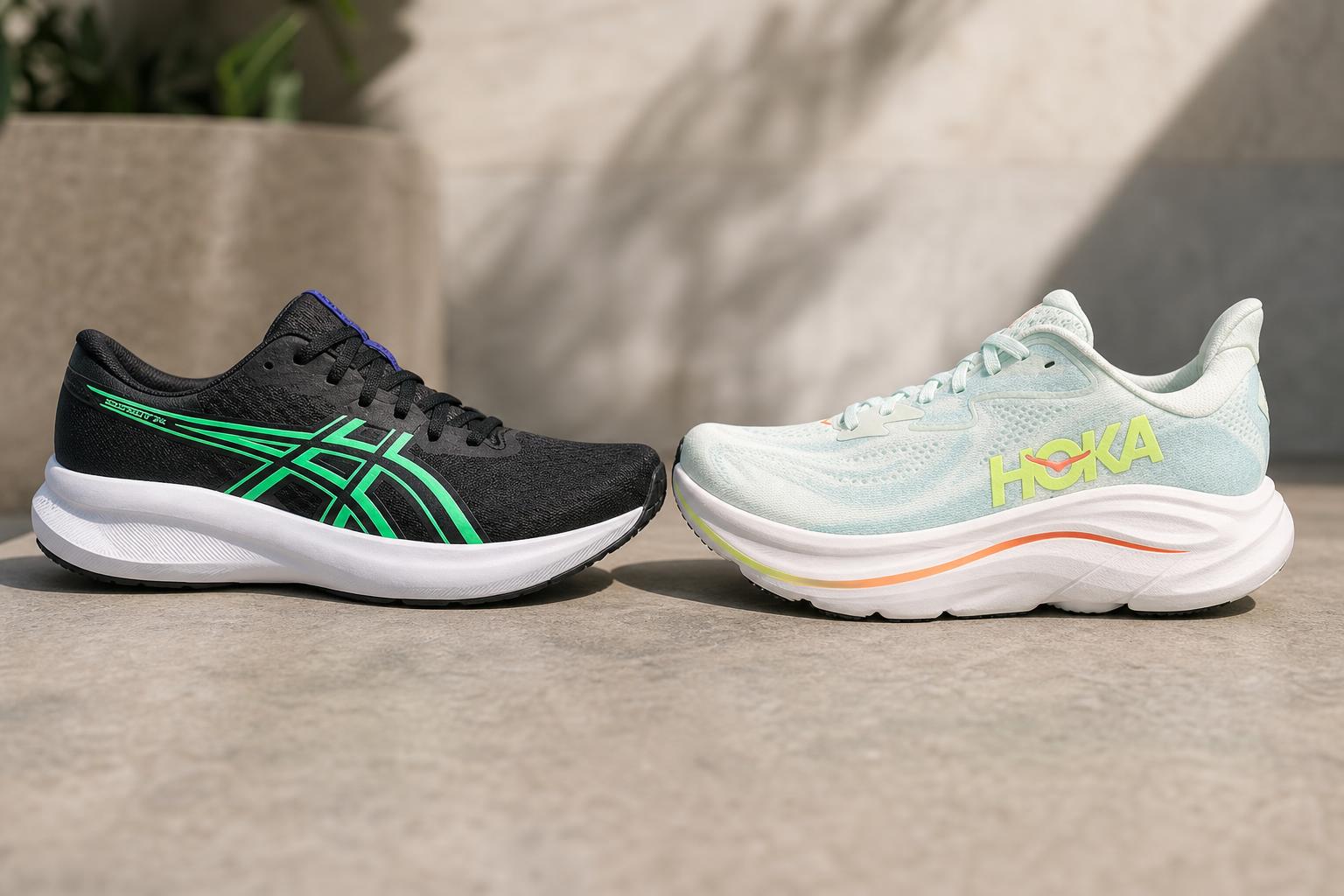 Herren Hokarunning Shoes vs. Gel-Kayano 32 Laufschuhe für Herren (2026): Klarer Kayano oder günstiger Hoka?