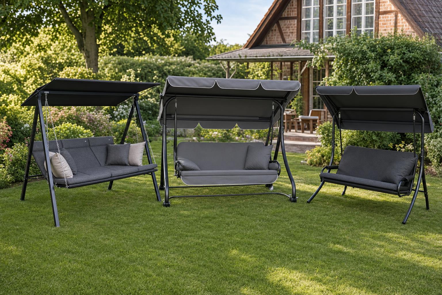 Welche Hollywoodschaukel mit Liegefunktion passt wirklich in deinen Garten?
