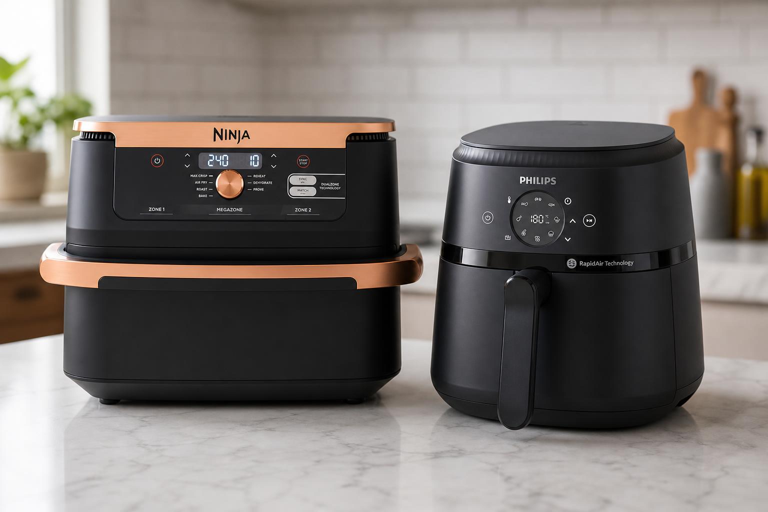 Ninja Foodi FlexDrawer vs. Philips Airfryer 2000 Series (2026): Wer passt besser in deine Küche?