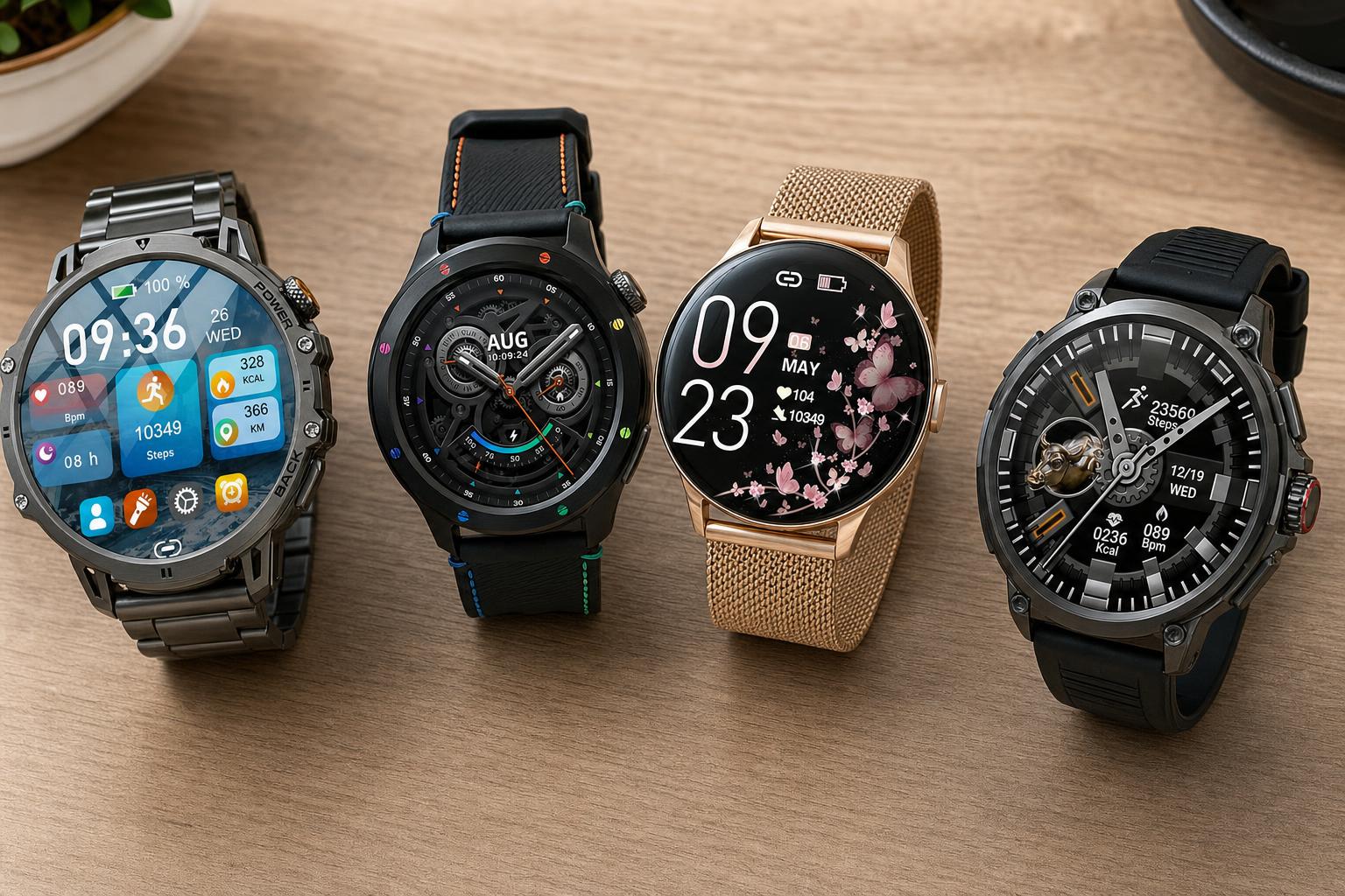 Smartwatch unter 200 Euro 2026: Xiaomi wirkt am rundesten, Outdoor-Fans schauen auf den Akku